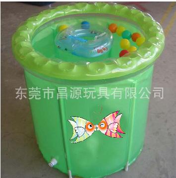 专业生产各类PVC充气婴儿支架水池批发