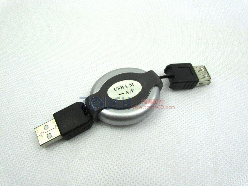 供应USB伸缩线电脑连接线手机伸缩线图片