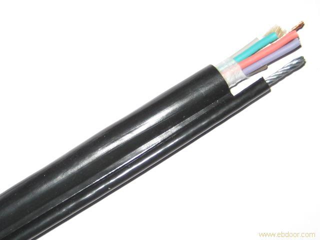 自承式钢索电缆RVV（1G）6芯2.5平方