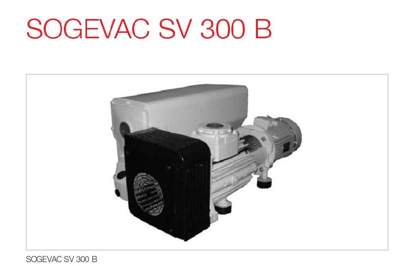供应进口SV200法国莱宝真空泵、进口真空泵SV300B