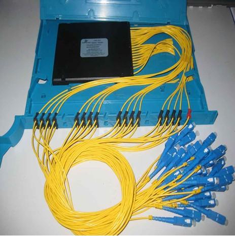 光分路器、PLC光分路器、光分路器模块，光分路盒、机架式光分路器、插
