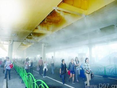 供应汽车站火车站港口码头机场喷雾降温设备