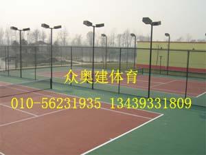 供应网球场地涂料说-网球场施工说明-网球场设计施-网球场尺寸