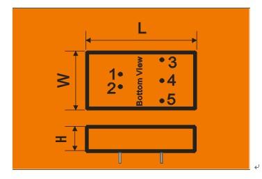 宽电压输入6W-12W电源模块批发