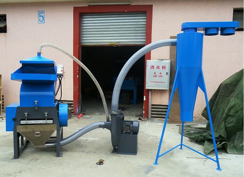 供应广州20P自动回收上料系统  自动回收粉碎机厂家