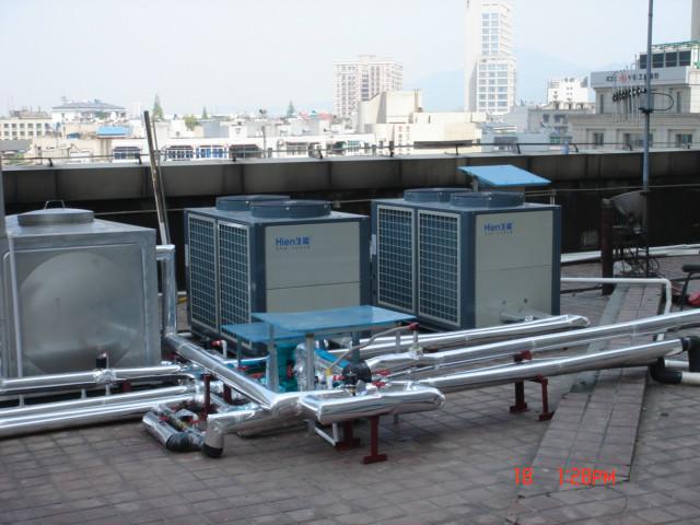 供应宾馆热水工程安装维护公司/商用空气能热泵报价/热泵厂家