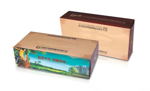 供应本溪市广告抽纸盒，广告纸巾盒、酒店纸巾盒、KTV盒装纸巾