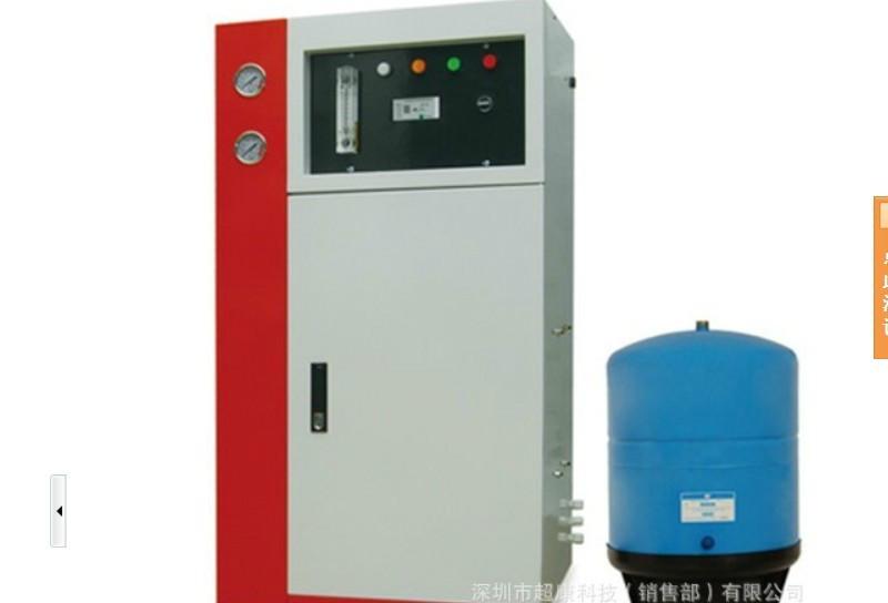 供应超康200加仑高红柜机工业纯水机RO图片