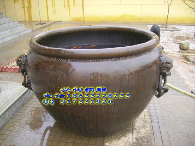 供应用于故宫摆件的铜水缸   故宫水缸  大水缸价