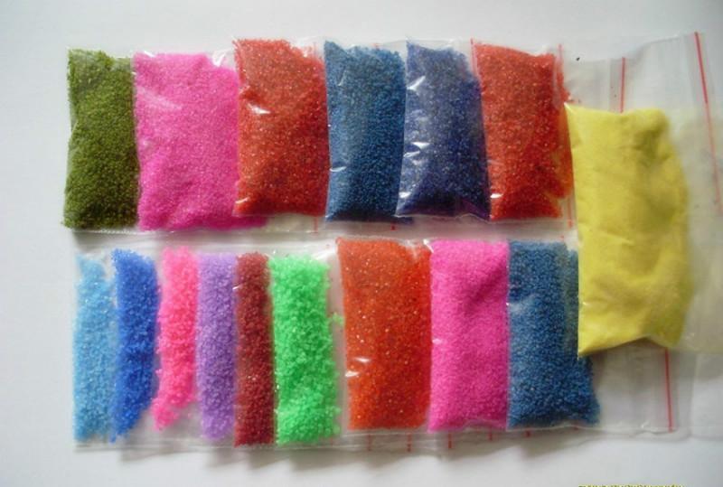 石家庄市染色彩砂鱼缸石厂家供应染色彩砂鱼缸石 天然彩砂、染色彩砂、烧结彩砂