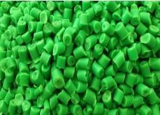 供应鲜绿色聚丙烯再生料