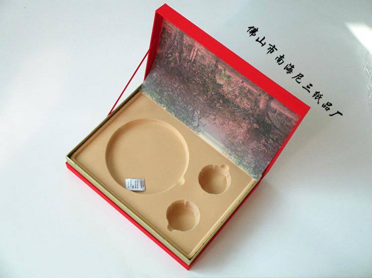 供应大红精品茶叶礼品盒 厂家定做茶叶外包装纸质包装盒
