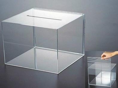 供应投票箱/有机玻璃投票箱