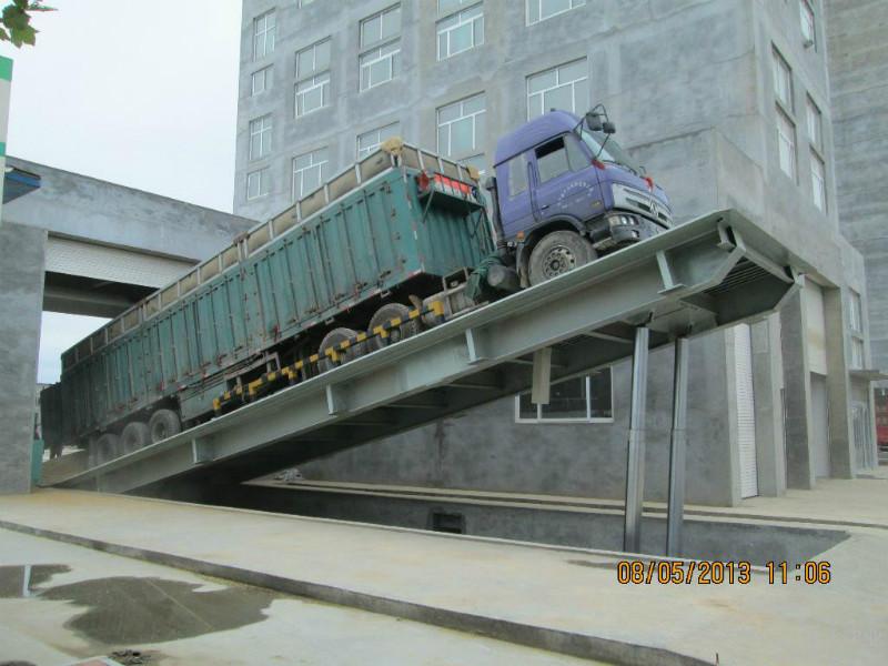 供应徐州东德30-100吨自动卸车翻板