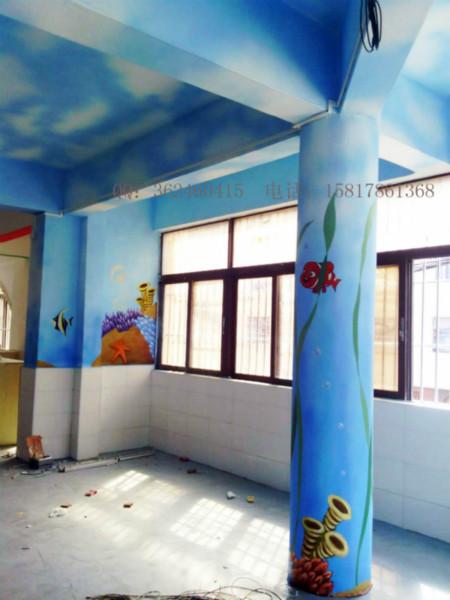 幼儿园彩绘壁画批发