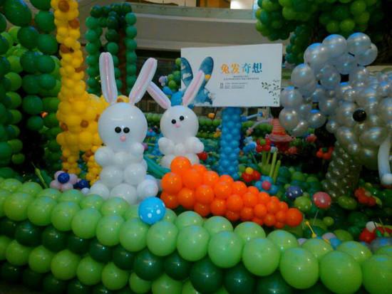 供应惠州市惠阳区商场开业气球装饰