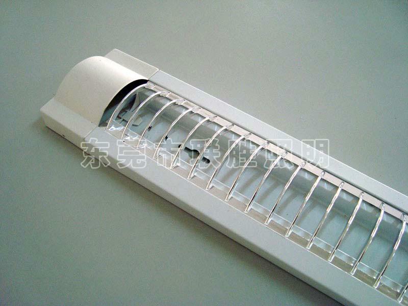 供应LED防尘支架｜T8网纹罩支架｜T8单管日光灯支架