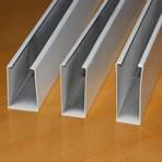 供应型材天花铝方通 焊接异形铝方通吊顶材料图片