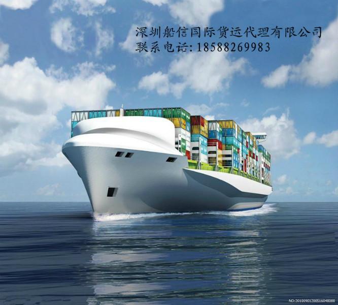 供应用于的广西北海到山东青岛海运集装箱运输图片