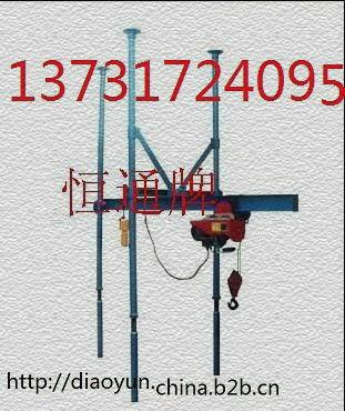 供应移动式吊运机 全自动小吊机 便捷式小型吊机价格 楼房小型吊运机厂