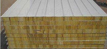 供应岩棉彩钢板最新价格防火彩钢板2015最低价