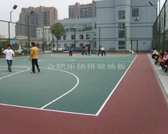 供应室外篮球场运动拼装地板