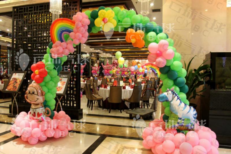 供应宝宝宴拱门/气球拱门/气球装饰布置