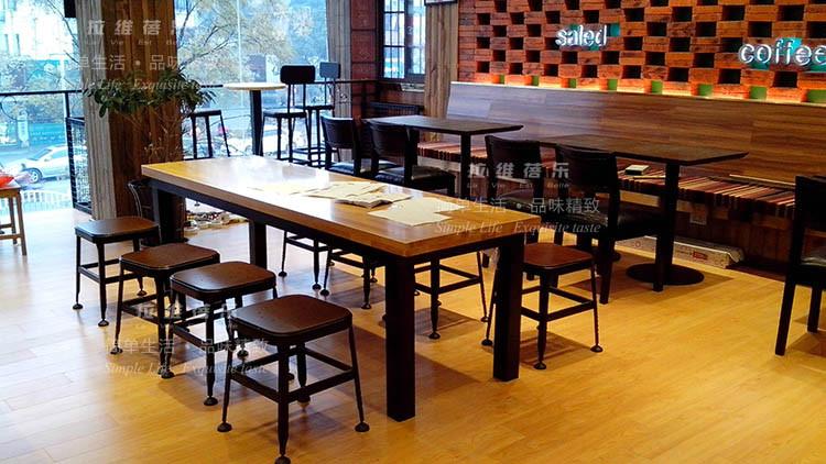 供应上海家具厂星巴克桌椅定制  星巴克咖啡桌椅定制