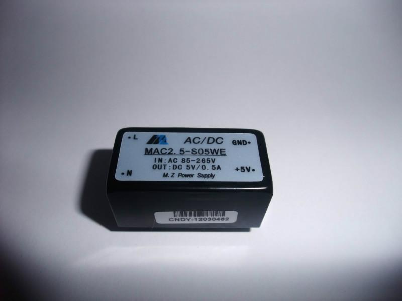 供应ac/dc2.5w220v转5V直流稳压电源