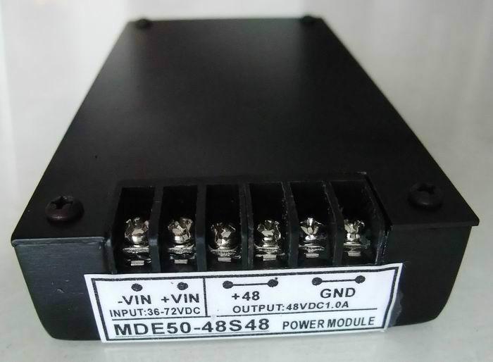 供应50W48V转48VDC/DC模块电源