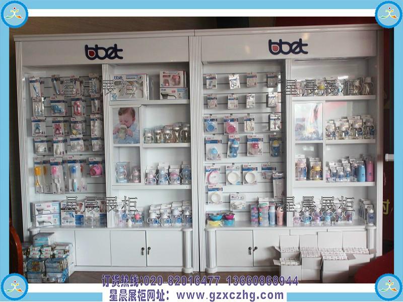 供应广州婴童展柜孕婴用品店装修设计