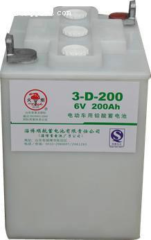 供应铅酸蓄电池3D210牵引电瓶6V210Ah图片
