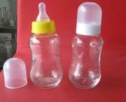 供应280毫升育婴弧身玻璃奶瓶、200毫升奶瓶低价格批发厂家