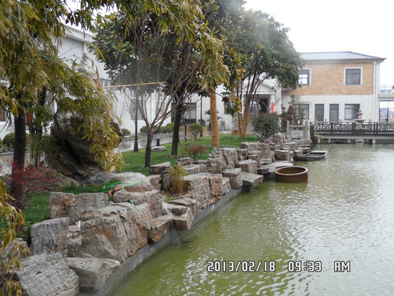 上海市江苏南京哪里的英石假山水池最便宜厂家