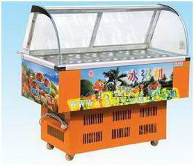 供应14盒冰粥机冰粥展示柜