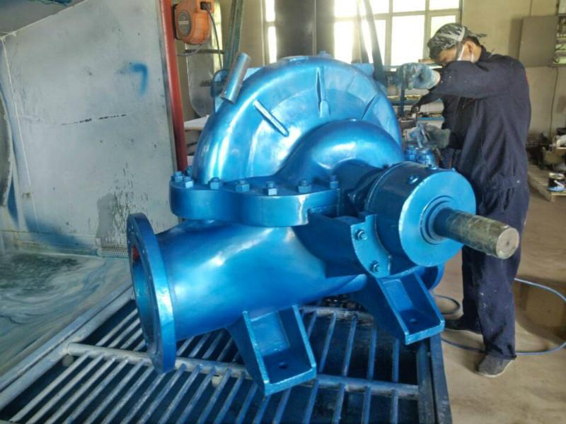 供应新疆农田用抽水泵单级双吸中开始蜗壳离心泵
