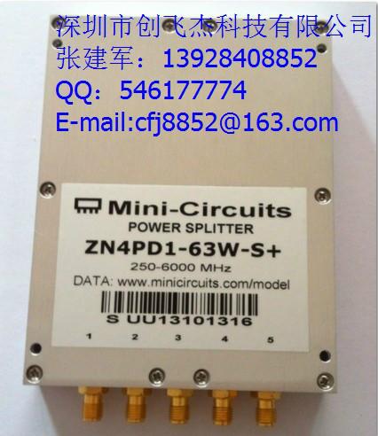 供应Mini-circuits功分器ZN4PD1-63W-S+