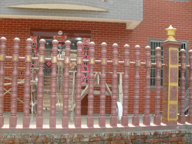 供应湘潭艺术围栏花瓶柱围栏模具厂家，湘潭竹泥葫芦模具报平安水