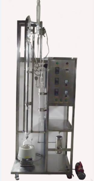 供应常减压石英玻璃精馏实验装置，石英玻璃精馏塔 实验室常减压璃精馏实验装置，玻璃精馏塔