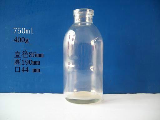 供应750ml菌种玻璃瓶组培瓶培养瓶