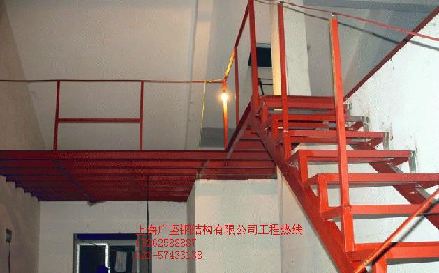供应上海钢结构阁楼，上海阁楼钢结构，上海钢结构公司