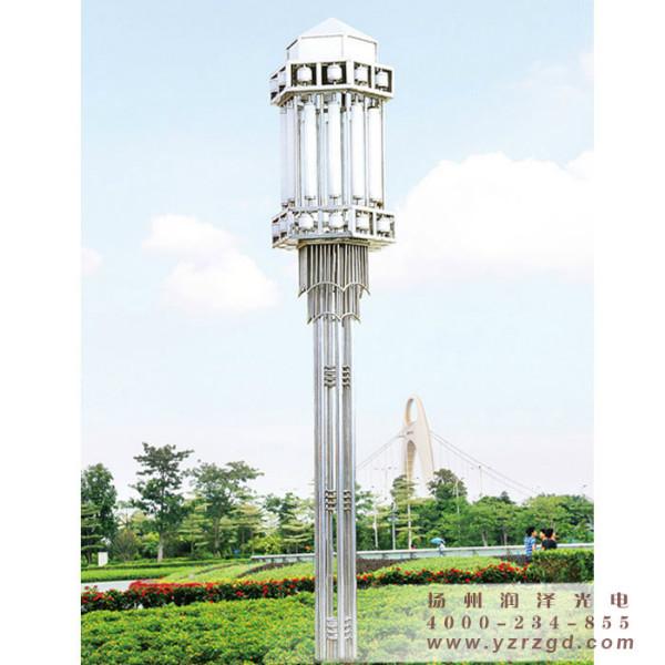 扬州市生产批发不锈钢灯笼led景观灯厂家