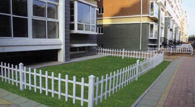 高品质pvc社区护栏白色塑钢围墙批发