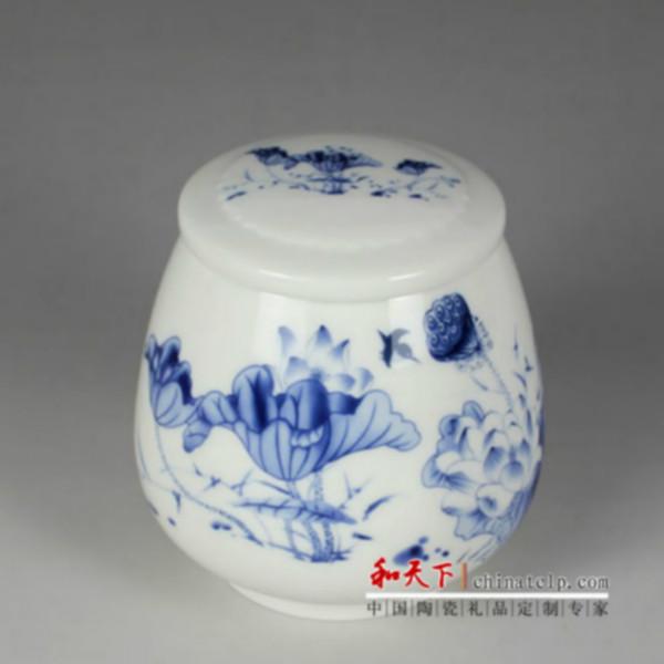 景德镇生产陶瓷膏方罐的厂家批发