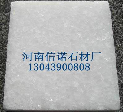 河南南阳石材厂不同等级的雪花白批发