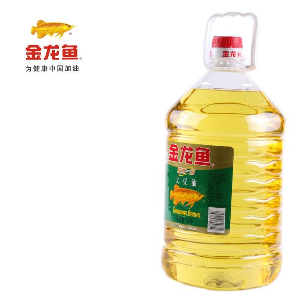 武汉市金龙鱼食用油精炼一级大豆油5L厂家