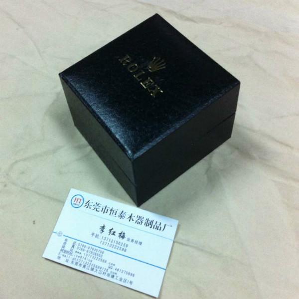 黑色烤漆手表盒木质礼品盒包装定做批发