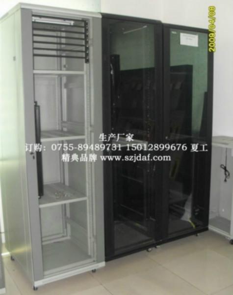 供应深圳网络机柜豪华网络机柜1.2米600600 22U黑色/白色