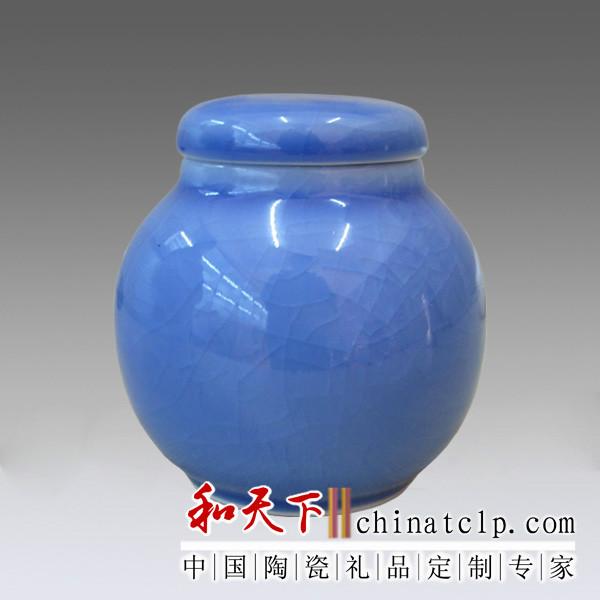 景德镇高档手绘陶瓷茶叶罐
