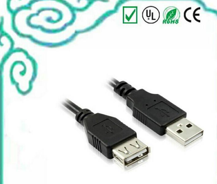 厂家供应1米USB公转母延长线批发